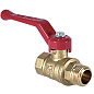 Кран латунный шаровой 11Б27фт1М DN 40 PN 25 рычаг муфта-штуцер Valfex.215 DeltaPro купить в Самаре | "Проконсим"
